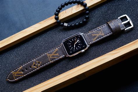 replica louis vuitton watch bands|repurposed designer apple watch bands.